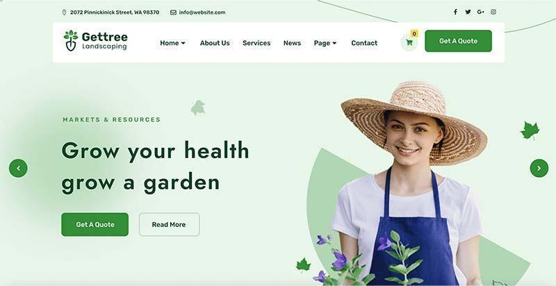 Una donna con un cappello tiene in mano un cappello da giardiniere.