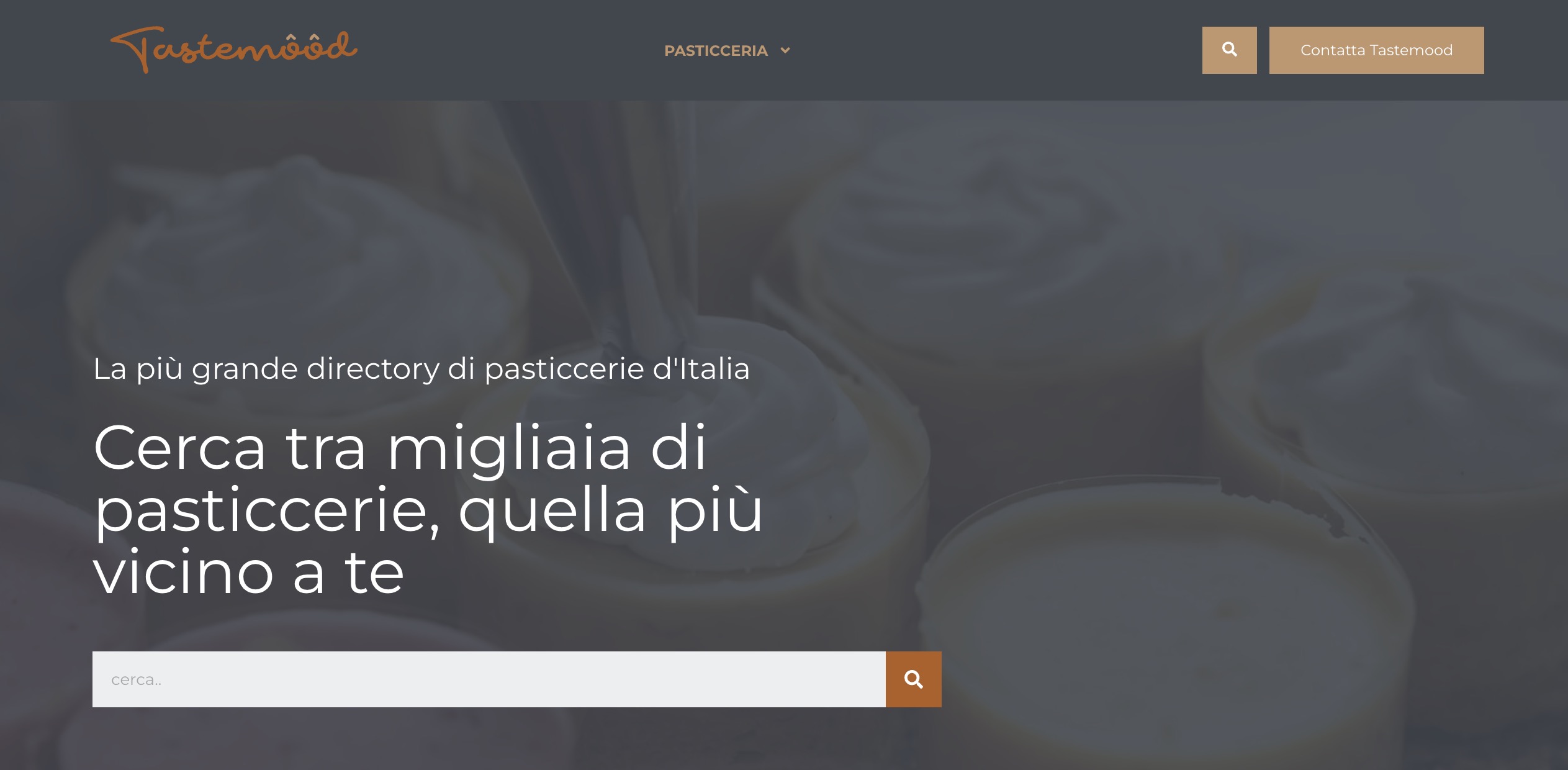 Un sito web per una panetteria in Italia.